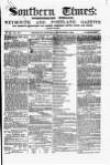 Southern Times and Dorset County Herald Saturday 02 September 1865 Page 1