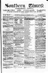Southern Times and Dorset County Herald Saturday 11 November 1865 Page 1
