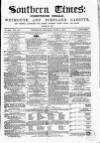 Southern Times and Dorset County Herald Saturday 04 June 1870 Page 1