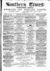 Southern Times and Dorset County Herald Saturday 08 April 1871 Page 1