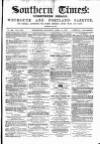 Southern Times and Dorset County Herald Saturday 15 April 1871 Page 1