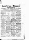 Southern Times and Dorset County Herald Saturday 06 January 1872 Page 1