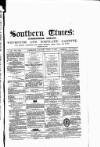 Southern Times and Dorset County Herald Saturday 27 April 1872 Page 1