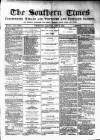Southern Times and Dorset County Herald Saturday 08 July 1876 Page 1