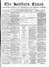 Southern Times and Dorset County Herald Saturday 11 January 1879 Page 1