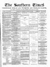 Southern Times and Dorset County Herald Saturday 20 August 1881 Page 1