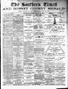 Southern Times and Dorset County Herald Saturday 25 January 1890 Page 1