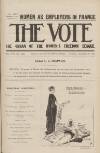 Vote Saturday 21 December 1912 Page 1