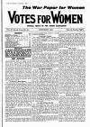 Votes for Women Friday 01 September 1916 Page 1