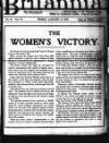 The Suffragette Friday 11 January 1918 Page 1