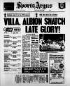 Sports Argus Saturday 23 January 1982 Page 1