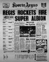 Sports Argus Saturday 25 September 1982 Page 1