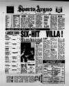 Sports Argus Saturday 06 October 1984 Page 1