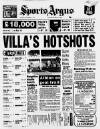 Sports Argus Saturday 03 September 1988 Page 1