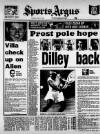 Sports Argus Saturday 17 June 1989 Page 1