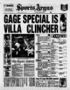 Sports Argus Saturday 20 January 1990 Page 1