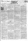 Saint James's Chronicle Thursday 19 March 1801 Page 1