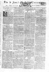 Saint James's Chronicle Tuesday 28 April 1801 Page 1