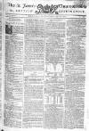 Saint James's Chronicle Tuesday 19 January 1802 Page 1