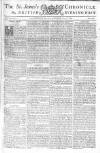 Saint James's Chronicle Saturday 21 January 1804 Page 1