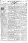 Saint James's Chronicle Thursday 26 January 1804 Page 1