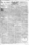Saint James's Chronicle Saturday 11 August 1804 Page 1