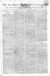 Saint James's Chronicle Saturday 26 January 1805 Page 1