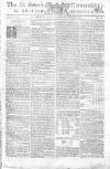 Saint James's Chronicle Saturday 02 February 1805 Page 1