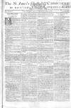 Saint James's Chronicle Thursday 04 April 1805 Page 1