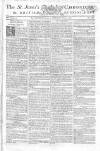 Saint James's Chronicle Saturday 11 May 1805 Page 1