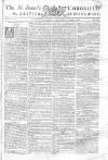 Saint James's Chronicle Thursday 07 November 1805 Page 1