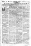 Saint James's Chronicle Saturday 04 January 1806 Page 1