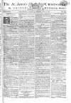 Saint James's Chronicle Thursday 08 January 1807 Page 1