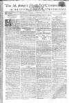 Saint James's Chronicle Thursday 03 November 1808 Page 1