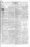 Saint James's Chronicle Tuesday 14 February 1809 Page 1