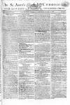 Saint James's Chronicle Saturday 11 November 1809 Page 1