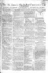 Saint James's Chronicle Thursday 16 November 1809 Page 1