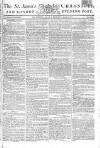 Saint James's Chronicle Thursday 01 August 1811 Page 1