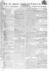 Saint James's Chronicle Thursday 12 March 1812 Page 1