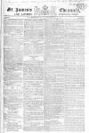 Saint James's Chronicle Saturday 28 February 1818 Page 1
