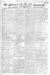 Saint James's Chronicle Saturday 25 April 1818 Page 1