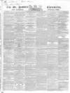 Saint James's Chronicle Saturday 13 April 1833 Page 1