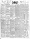 Saint James's Chronicle Thursday 22 August 1833 Page 1
