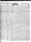 Saint James's Chronicle Saturday 24 January 1835 Page 1