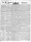 Saint James's Chronicle Thursday 03 January 1839 Page 1
