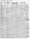 Saint James's Chronicle Thursday 01 April 1841 Page 1