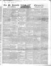 Saint James's Chronicle Saturday 18 February 1843 Page 1