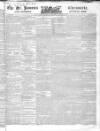Saint James's Chronicle Thursday 30 November 1843 Page 1