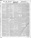 Saint James's Chronicle Tuesday 09 January 1849 Page 1