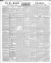 Saint James's Chronicle Thursday 19 August 1852 Page 1